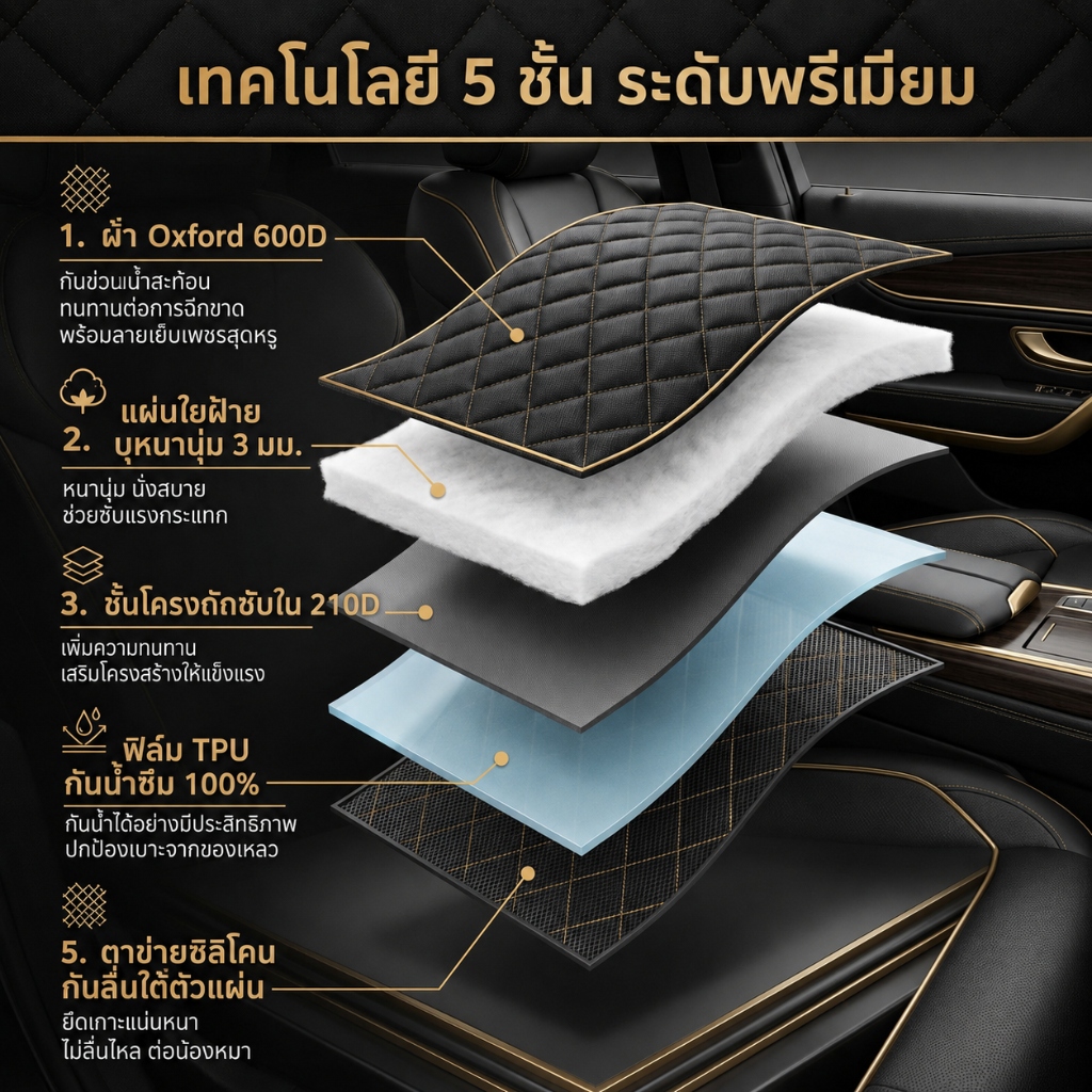 Kenzen 5-Layer Technology Structure